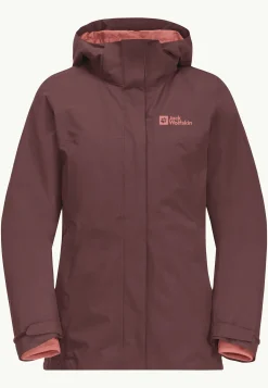 Wandelen|Voor- En Najaarsjacks/-Jassen|Jack Wolfskin Luntal 3in1 Jkt W