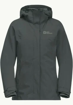 Wandelen|Voor- En Najaarsjacks/-Jassen|Jack Wolfskin Luntal 3in1 Jkt W