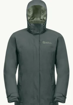Wandelen|Voor- En Najaarsjacks/-Jassen|Jack Wolfskin Luntal 3in1 Jkt W