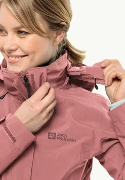 Wandelen|Voor- En Najaarsjacks/-Jassen|Jack Wolfskin Luntal 3in1 Jkt W
