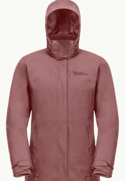 Wandelen|Voor- En Najaarsjacks/-Jassen|Jack Wolfskin Luntal 3in1 Jkt W