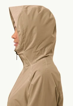 Lifestyle|Voor- En Najaarsjacks/-Jassen|Jack Wolfskin Mainkai Long Jkt W