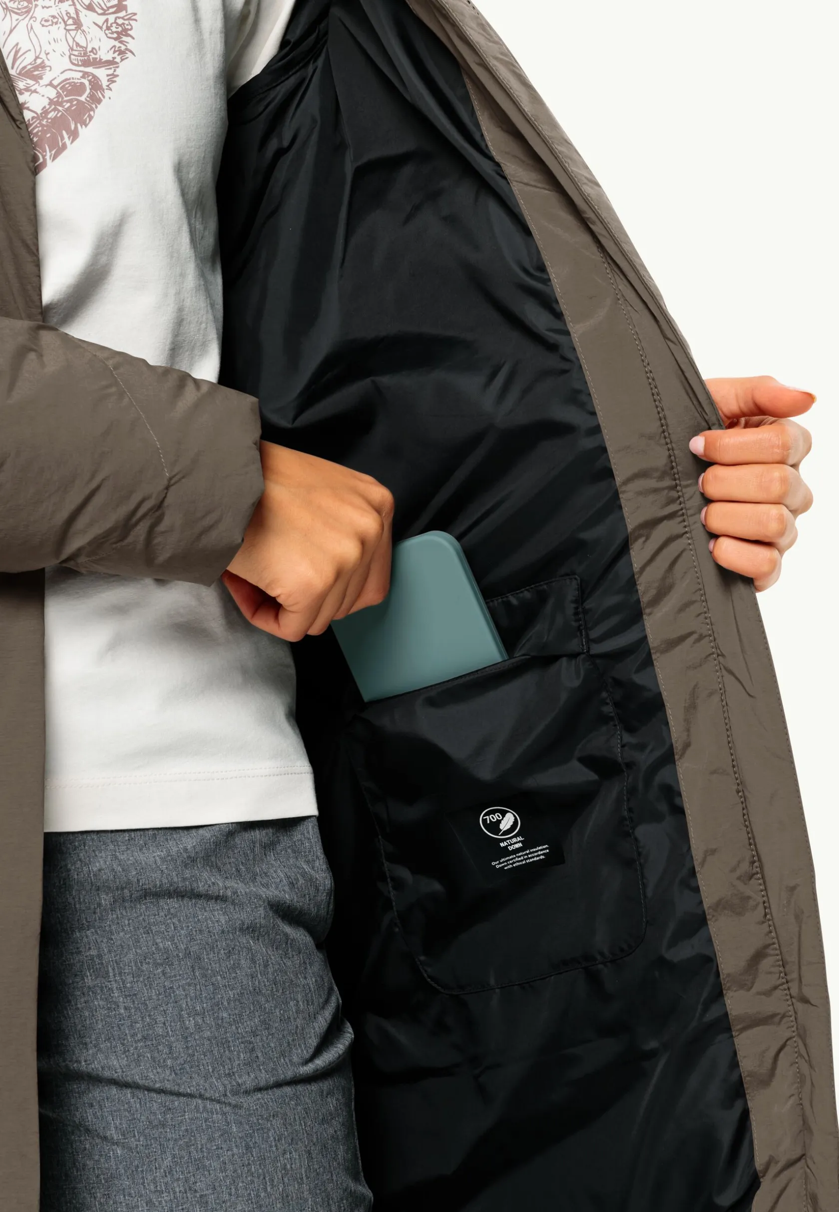 Lifestyle|Voor- En Najaarsjacks/-Jassen|Jack Wolfskin Marienplatz Coat W Rds