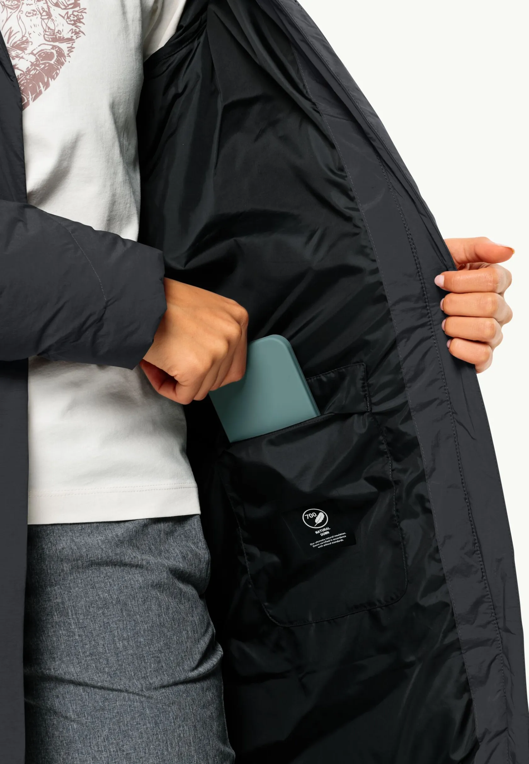 Lifestyle|Voor- En Najaarsjacks/-Jassen|Jack Wolfskin Marienplatz Coat W Rds