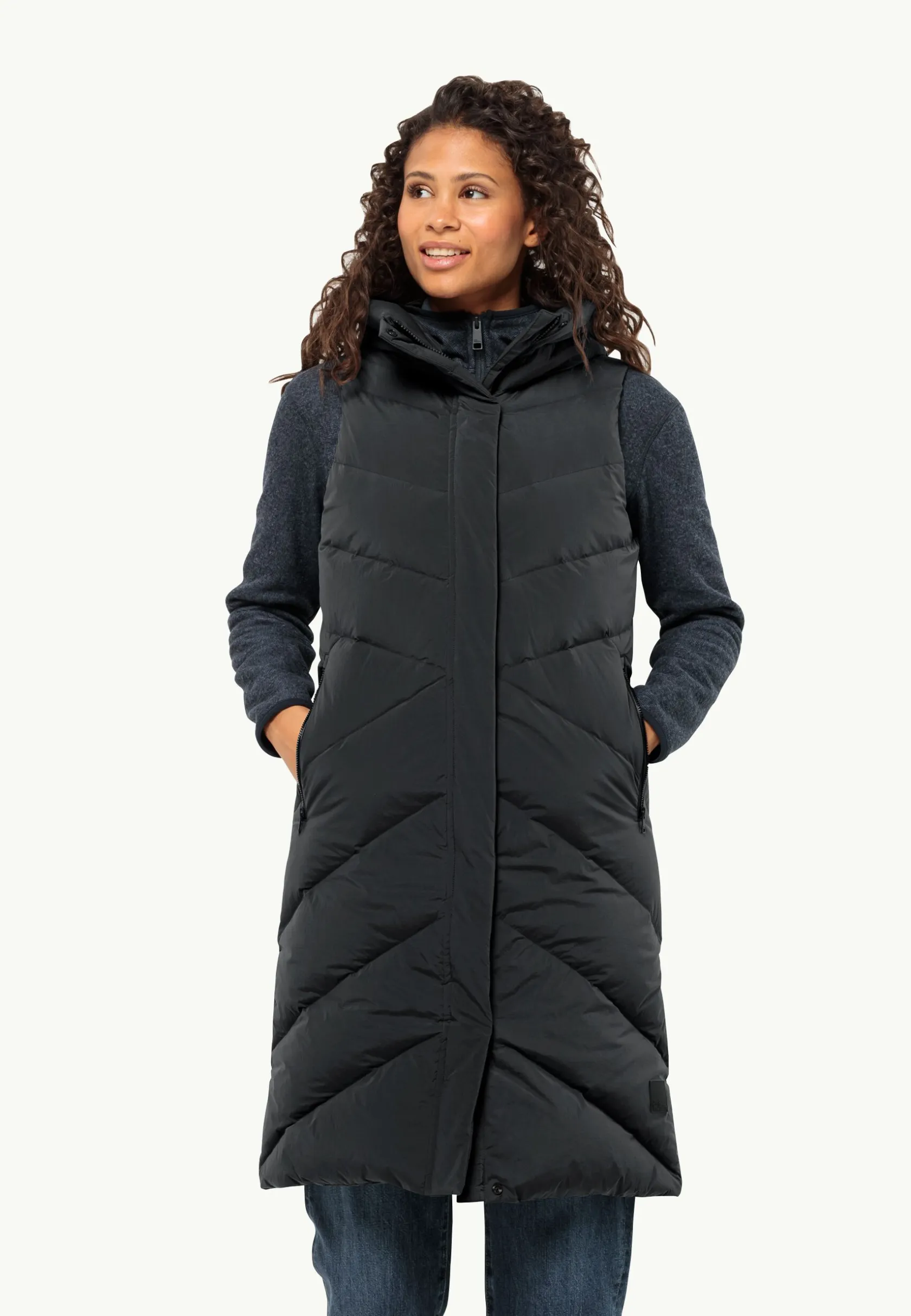 Lifestyle|Voor- En Najaarsjacks/-Jassen|Jack Wolfskin Marienplatz Vest W Rds