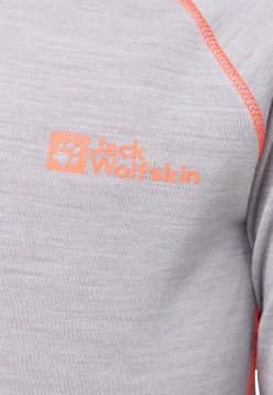 Functionele Shirts|Jack Wolfskin Merino Baselayer Set K