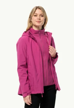 Lifestyle|Wandelen|Jack Wolfskin Moonrise 3in1 Jkt W