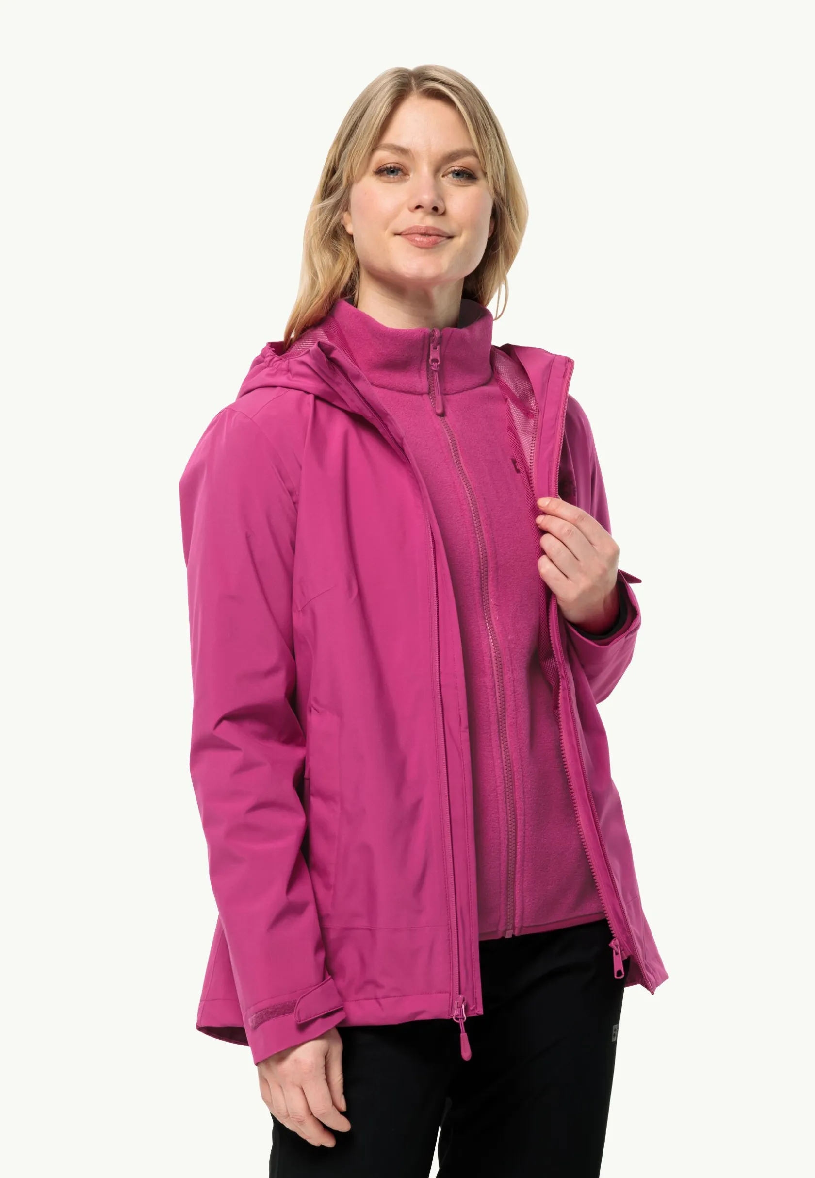 Lifestyle|Wandelen|Jack Wolfskin Moonrise 3in1 Jkt W