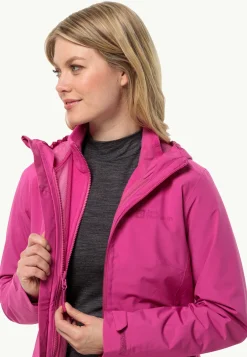 Lifestyle|Wandelen|Jack Wolfskin Moonrise 3in1 Jkt W