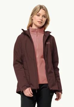 Lifestyle|Wandelen|Jack Wolfskin Moonrise 3in1 Jkt W