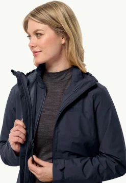 Lifestyle|Wandelen|Jack Wolfskin Moonrise 3in1 Jkt W