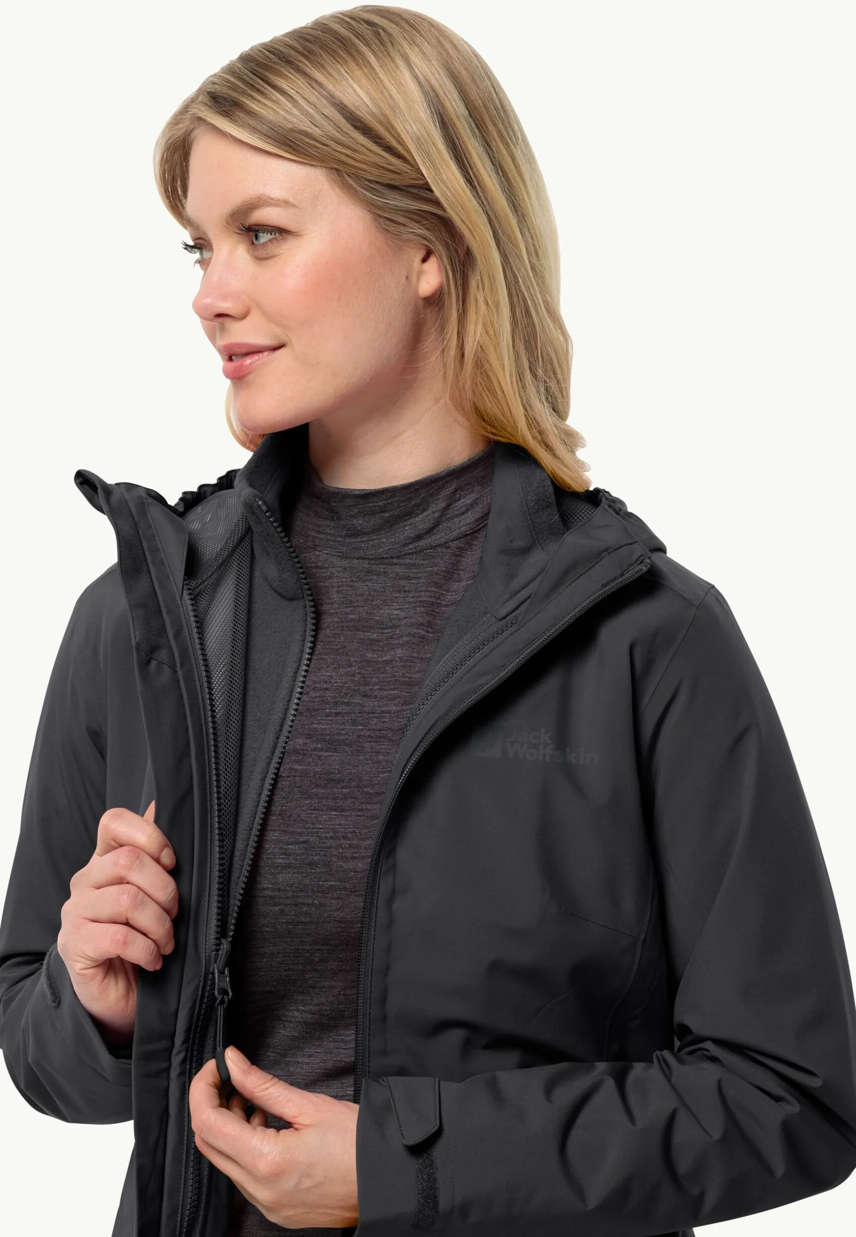 Lifestyle|Wandelen|Jack Wolfskin Moonrise 3in1 Jkt W