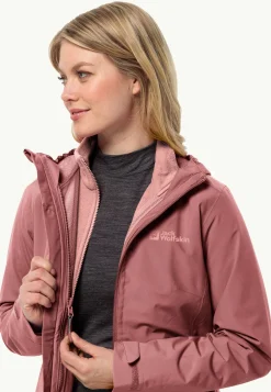 Lifestyle|Wandelen|Jack Wolfskin Moonrise 3in1 Jkt W
