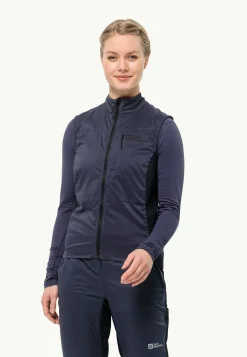 Fietsen|Voor- En Najaarsjacks/-Jassen|Jack Wolfskin Morobbia Alpha Vest W