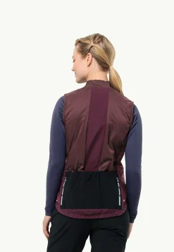 Fietsen|Voor- En Najaarsjacks/-Jassen|Jack Wolfskin Morobbia Alpha Vest W