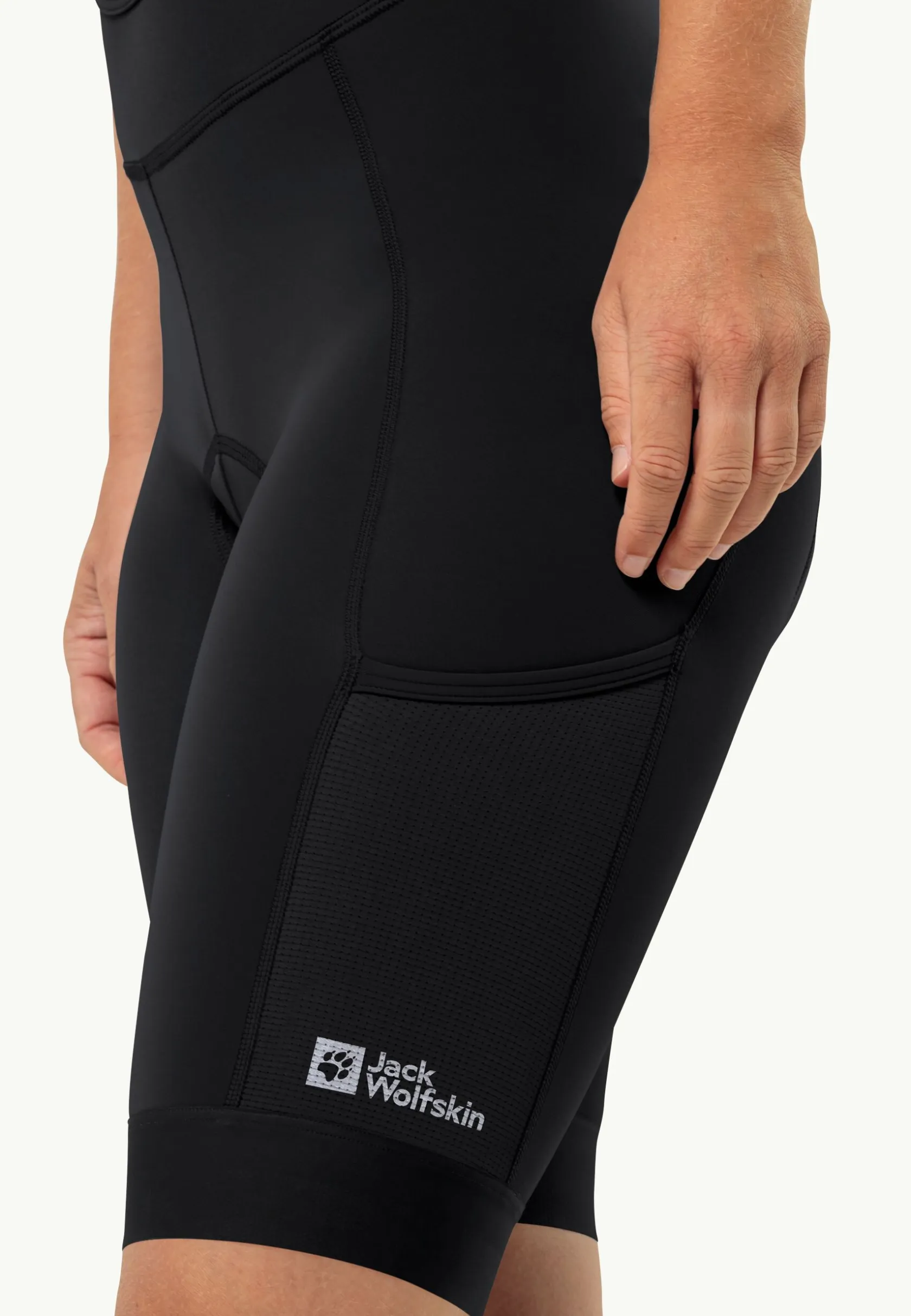 Fietsen|Rokken & Shorts|Jack Wolfskin Morobbia Bib Shorts W