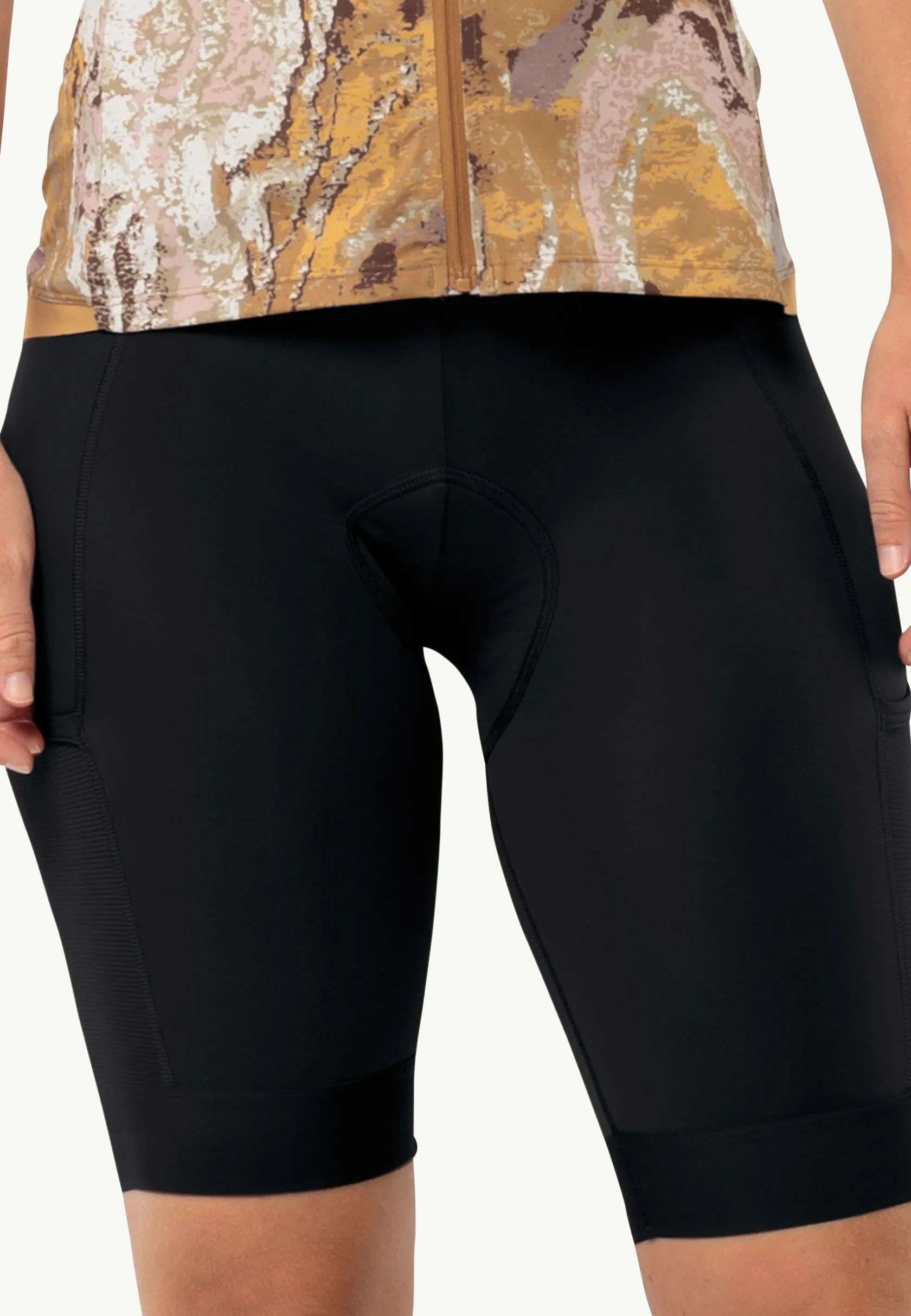 Fietsen|Rokken & Shorts|Jack Wolfskin Morobbia Bib Shorts W