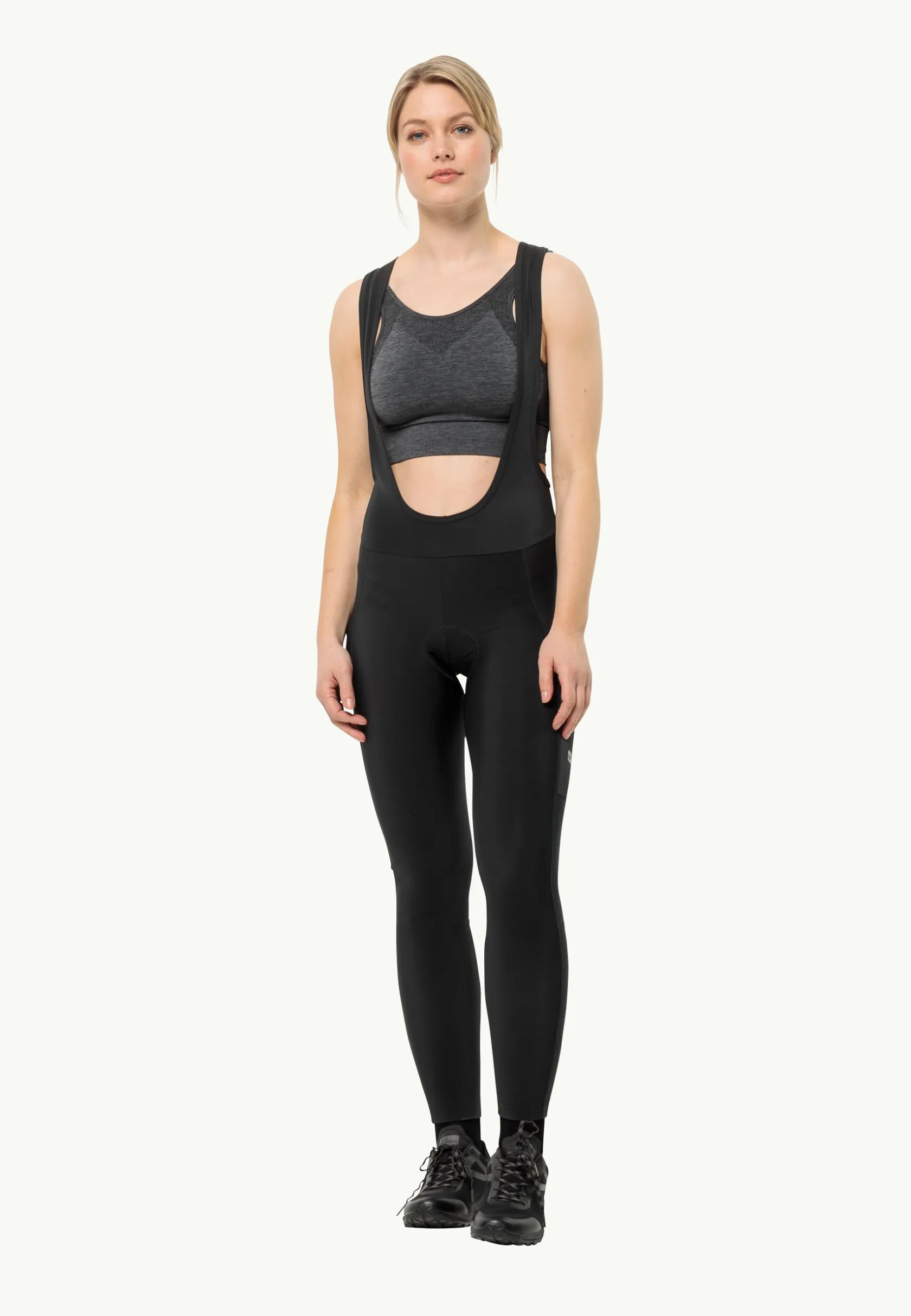 Fietsen|Fietsbroeken|Jack Wolfskin Morobbia Bib Tights W black