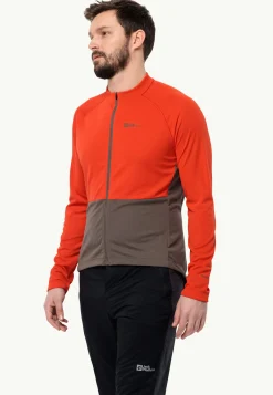 Fietsen|Functionele Shirts|Jack Wolfskin Morobbia Fz L/s M