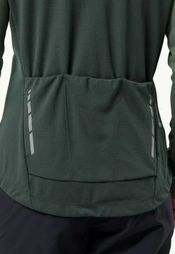 Fietsen|Functionele Shirts|Jack Wolfskin Morobbia Fz L/s M
