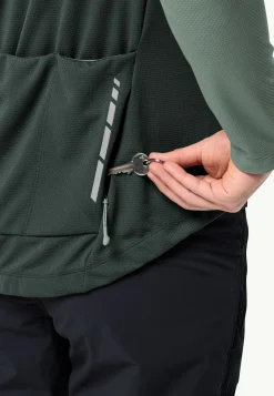 Fietsen|Functionele Shirts|Jack Wolfskin Morobbia Fz L/s M