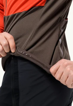 Fietsen|Functionele Shirts|Jack Wolfskin Morobbia Fz L/s M