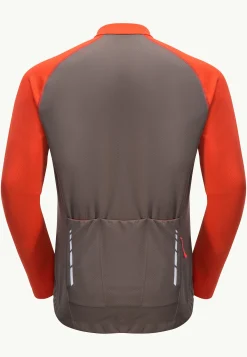 Fietsen|Functionele Shirts|Jack Wolfskin Morobbia Fz L/s M