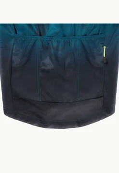 Fietsen|Functionele Shirts|Jack Wolfskin Morobbia Fz L/s Print M