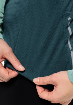 Fietsen|Functionele Shirts|Jack Wolfskin Morobbia Fz L/s W