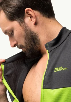 Fietsen|Functionele Shirts|Jack Wolfskin Morobbia Fz T M