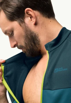 Fietsen|Functionele Shirts|Jack Wolfskin Morobbia Fz T M