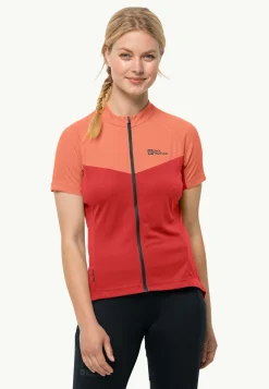 Fietsen|Functionele Shirts|Jack Wolfskin Morobbia Fz T W