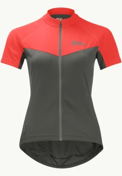 Fietsen|Functionele Shirts|Jack Wolfskin Morobbia Fz T W