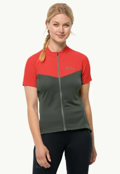 Fietsen|Functionele Shirts|Jack Wolfskin Morobbia Fz T W