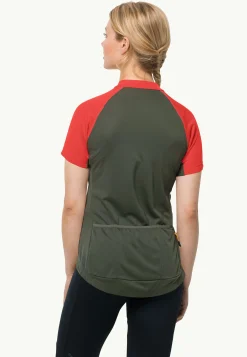 Fietsen|Functionele Shirts|Jack Wolfskin Morobbia Fz T W