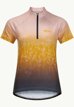 Fietsen|Functionele Shirts|Jack Wolfskin Morobbia Hz Print T W