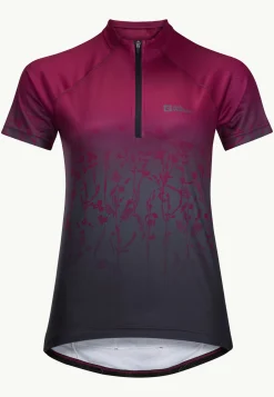 Fietsen|Functionele Shirts|Jack Wolfskin Morobbia Hz Print T W