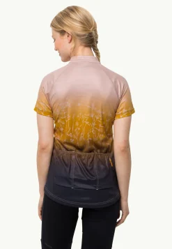 Fietsen|Functionele Shirts|Jack Wolfskin Morobbia Hz Print T W