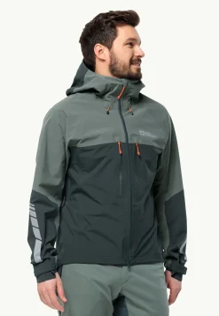 Fietsen|Voor- En Najaarsjacks/-Jassen|Jack Wolfskin Morobbia 3l Jkt M