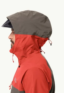 Fietsen|Voor- En Najaarsjacks/-Jassen|Jack Wolfskin Morobbia 3l Jkt M