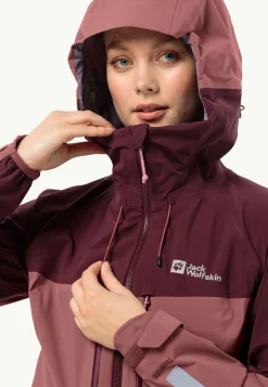 Fietsen|Voor- En Najaarsjacks/-Jassen|Jack Wolfskin Morobbia 3l Jkt W