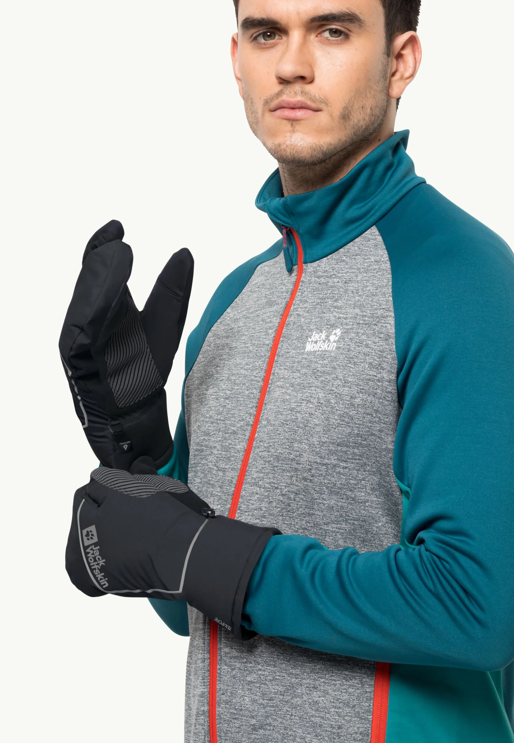 Fietsen|Handschoenen|Jack Wolfskin Morobbia Lobster Glove Phantom