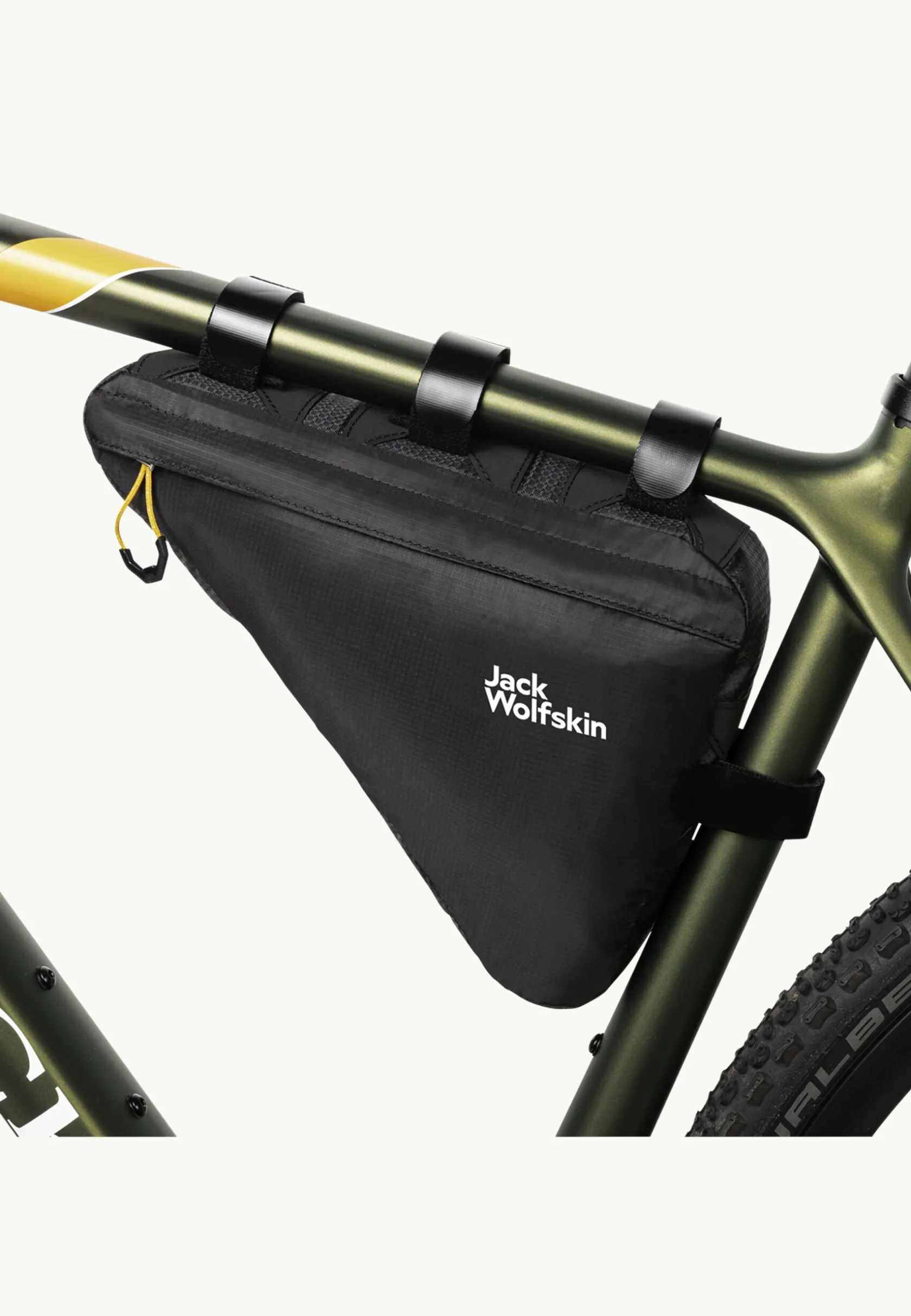 Fietsrugzakken|Fietsen|Jack Wolfskin Morobbia Triangle Bag flash black