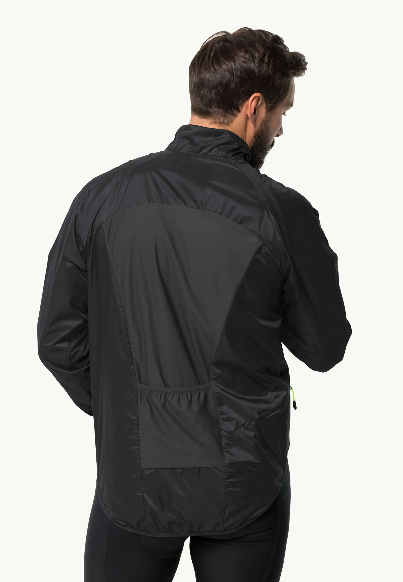 Fietsen|Voor- En Najaarsjacks/-Jassen|Jack Wolfskin Morobbia Wind Jkt M black
