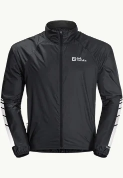Fietsen|Voor- En Najaarsjacks/-Jassen|Jack Wolfskin Morobbia Wind Jkt M black