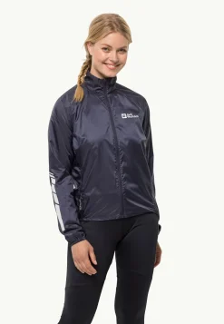 Fietsen|Voor- En Najaarsjacks/-Jassen|Jack Wolfskin Morobbia Wind Jkt W