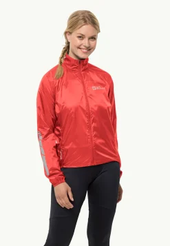 Fietsen|Voor- En Najaarsjacks/-Jassen|Jack Wolfskin Morobbia Wind Jkt W