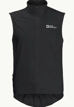 Fietsen|Voor- En Najaarsjacks/-Jassen|Jack Wolfskin Morobbia Wind Vest M