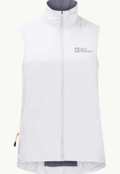 Fietsen|Voor- En Najaarsjacks/-Jassen|Jack Wolfskin Morobbia Wind Vest W