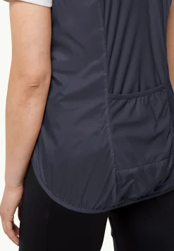 Fietsen|Voor- En Najaarsjacks/-Jassen|Jack Wolfskin Morobbia Wind Vest W